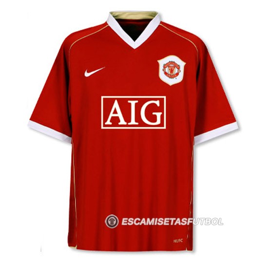 Camiseta Manchester United 1ª Retro 2006-2007 - Haga un click en la imagen para cerrar
